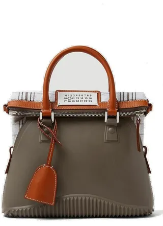 Maison Margiela 5AC Logo Patch Mini Tote Bag