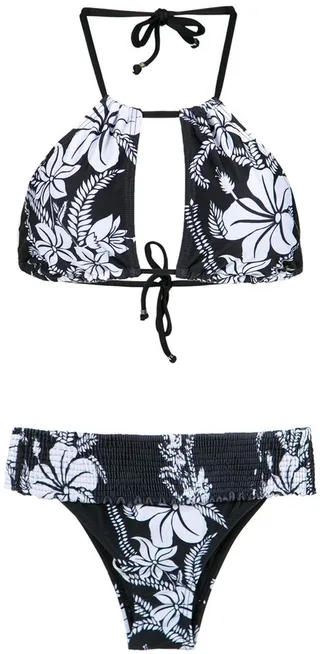 Floral Print Bikini Set
