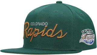 Men's Green Colorado Rapids Historic Logo Since '96 Foundation Script Snapback Hat