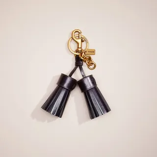 Remade Colorblock Tassel Bag Charm