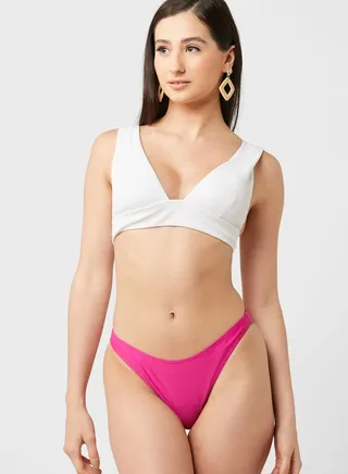 Halter Neck Bikini Top & Bottom Set