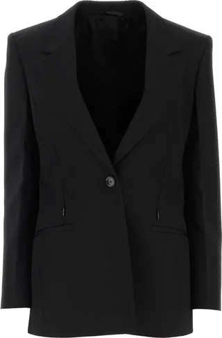 Givenchy Single-Breasted Cape Jacket