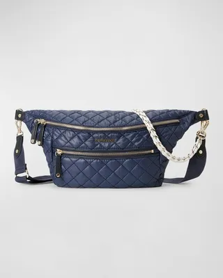 Crosby Quilted Sling Belt Bag