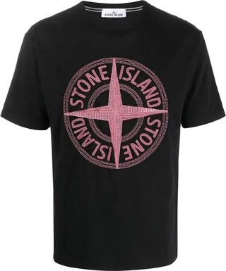 logo-print short-sleeved T-shirt