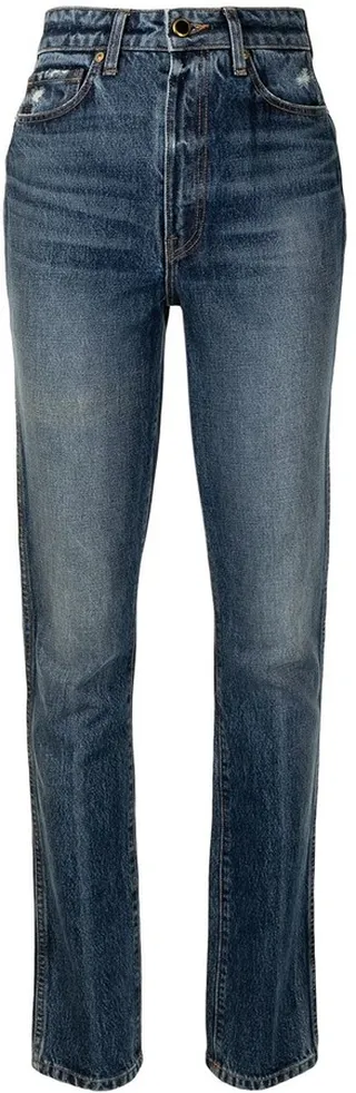 Daria high-rise slim-fit jeans