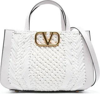 Logo-Plaque Tote Bag