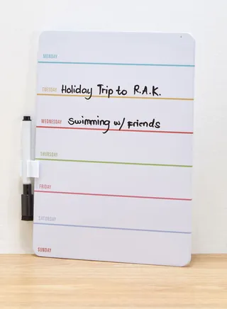 Magnetic Dry Erase planner