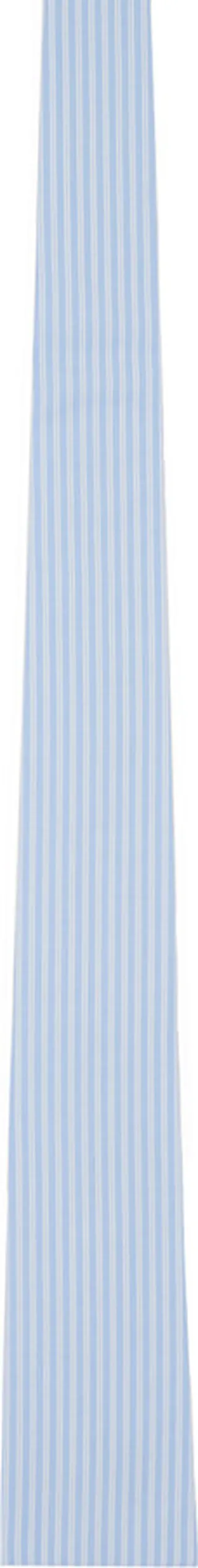 Comme des Garçons Shirt Blue Striped Tie