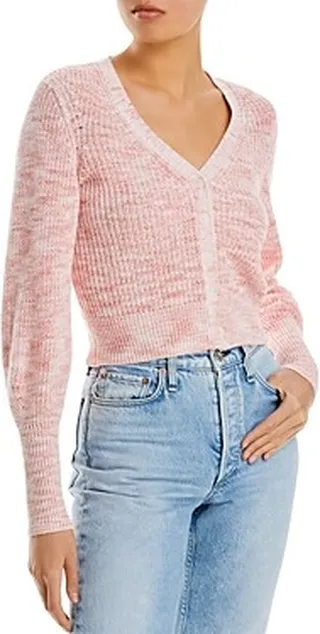 Paige Space Dyed V Neck Cardigan