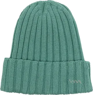 Ribbed-Knit Embroidered Beanie
