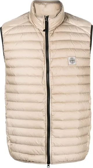 Logo-Patch Quilted Gilet