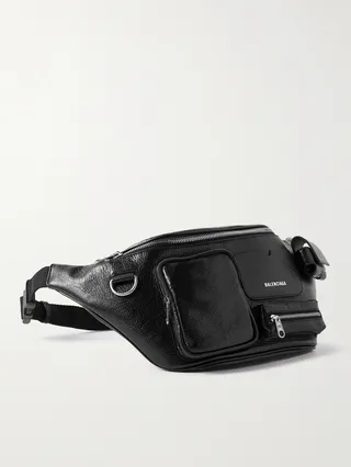 Superbusy Full-Grain Leather Belt Bag