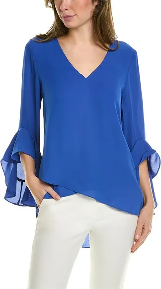 Vince Camuto Flutter Sleeve Tunic