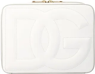 Dolce & Gabbana Logo Embossed Medium Camera Bag