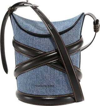 Alexander McQueen The Curve Bucket Bag