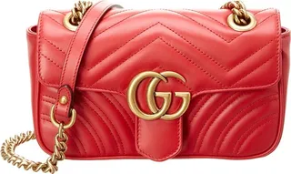Gucci GG Marmont Mini Matelasse Leather Shoulder Bag