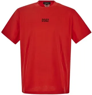 Dsquared2 Logo Printed Crewneck T-Shirt
