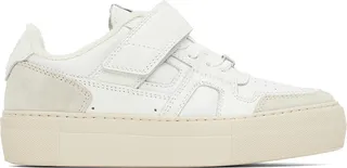 AMI Alexandre Mattiussi White Ami de Cœur Platform Sneakers