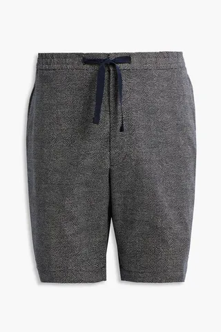 Phil printed cotton-canvas drawstring shorts