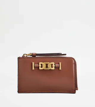 Kate Key Pouch in Leather