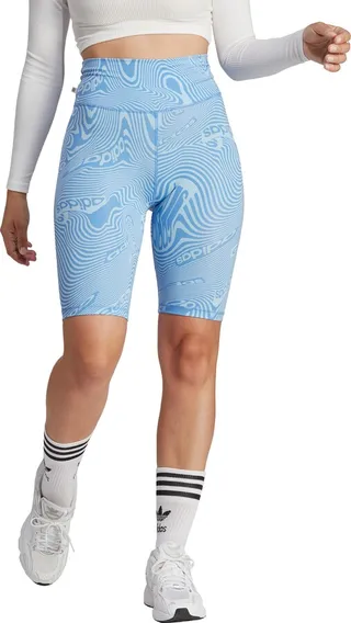 Swirl Logo Bike Shorts