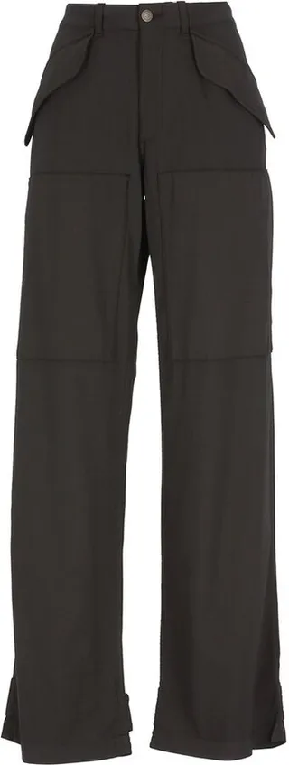 Etro High-Rise Straight-Leg Cargo Trousers