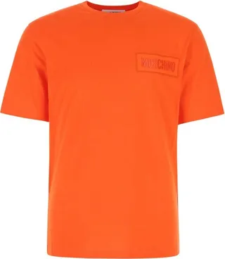 Moschino Logo-Printed Crewneck T-Shirt