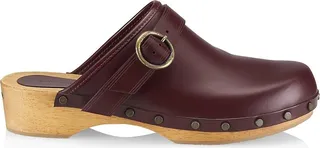 Thalie Leather Clogs
