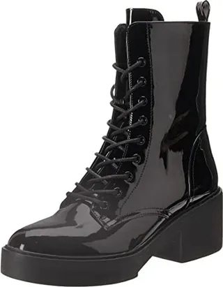 NINE WEST Women's DENIE3 Combat Boot
