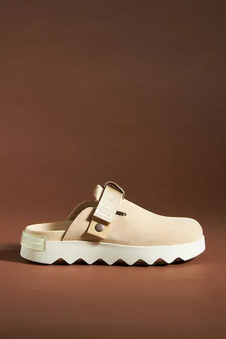 Sorel Vibe Clogs Beige