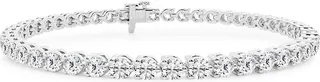 Build Your Own Collection 14K White Gold & Natural Diamond Tennis Bracelet