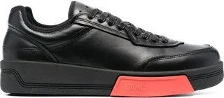 Two-Tone Low-Top Sneakers