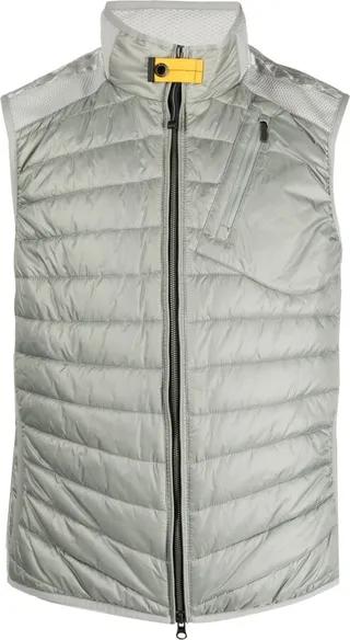 Padded Zip-Up Gilet