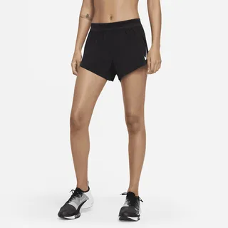 Nike Women's AeroSwift Running Shorts in Black