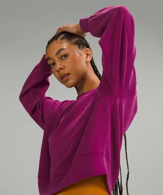 Perfectly Oversized Cropped Crew Softstreme