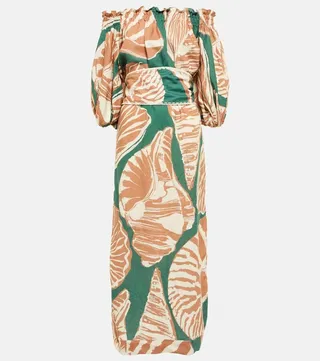 Palomino linen maxi dress
