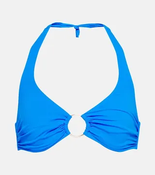 Brussels halterneck bikini top