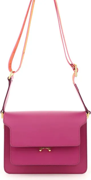 Trunk Medium Bag With Logo Strap