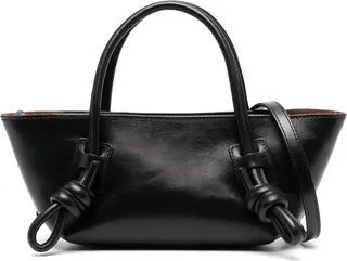 Knotted Handles Tote Bag