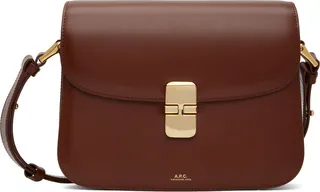 A.P.C. Brown Grace Bag