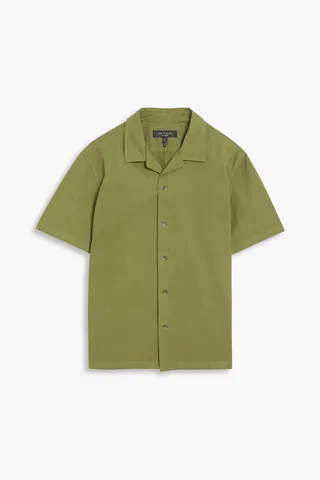 Avery cotton-blend shirt