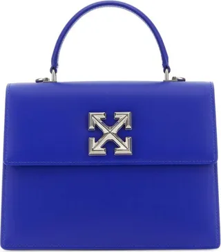 Off-White Jitney 2.8 Logo Plaque Tote Bag