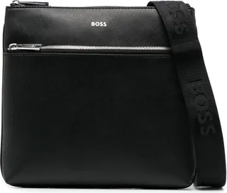 Zair leather crossbody bag