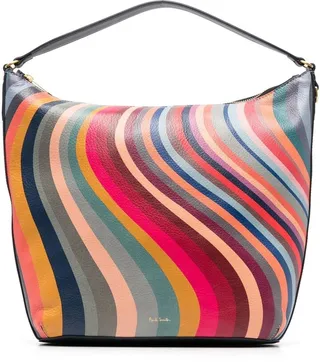Swirl Striped Pattern Bag