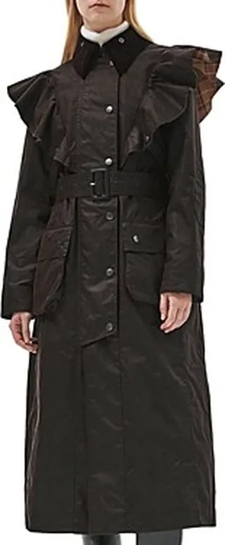 Barbour x Chloe Dany Wax Trench Coat