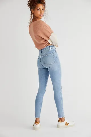 Raw High-Rise Jegging by We The Free at Free People