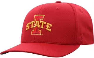 Men's Top of the World Cardinal Iowa State Cyclones Reflex Logo Flex Hat