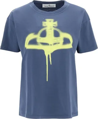 Vivienne Westwood Orb Printed Crewneck T-Shirt