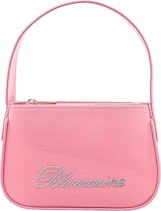 Patent leather handbag