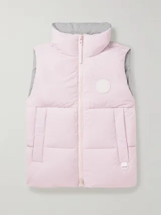 Everett Logo-Appliquéd Quilted EnduraLuxe Down Gilet
